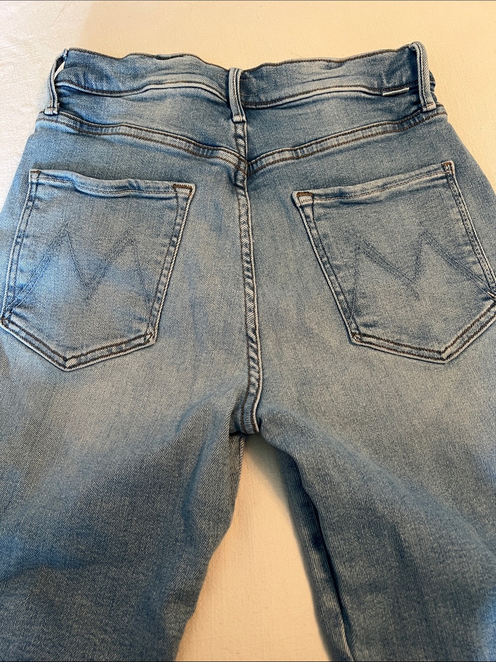 MOTHER The Straight Up Rambler cargo ankle jeans size 28 - Picture 5 of 8